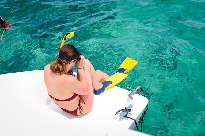 3.5hr Private Catamaran Cruise with Snorkeling, DJ, Bar, Food - What $3,900 Means for a Group of 10