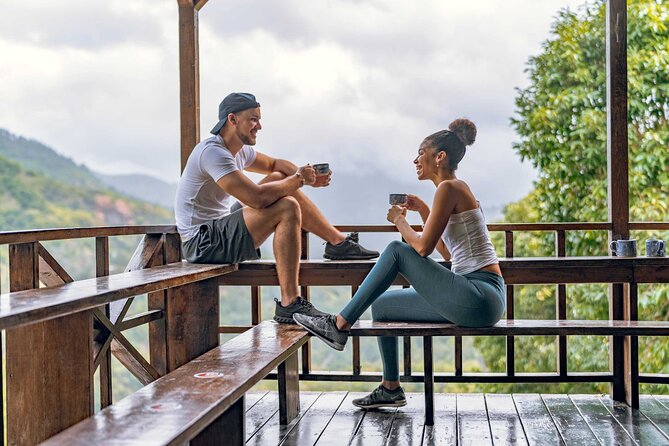4-Hours Bike, Hike & Waterfall Tour in Blue Mountain with Lunch and Pick Up - Downhill cycling through mountain country