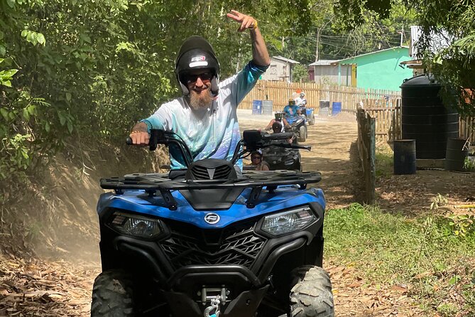 ATV and Bamboo Rafting With limestone foot massage and transport - Limestone foot massage and the final reset