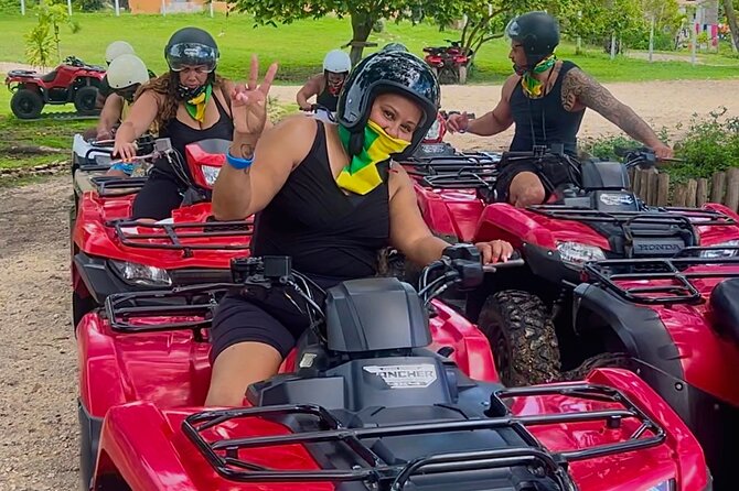 ATV, Bamboo Rafting , Horseback Ride & Blue Hole Falls Ocho Rios - White River bamboo rafting for a quiet start