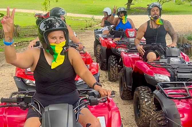 ATV, Bamboo Rafting , Horseback Ride & Blue Hole Falls Ocho Rios - Horseback riding from St. Ann’s Bay to the sea