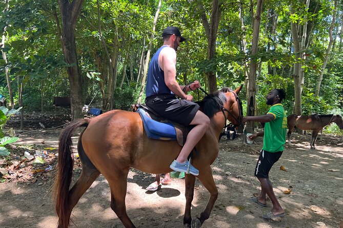 ATV, Bamboo Rafting, Horseback Ride From Montego Bay- Private - ATV riding toward Snow Hill