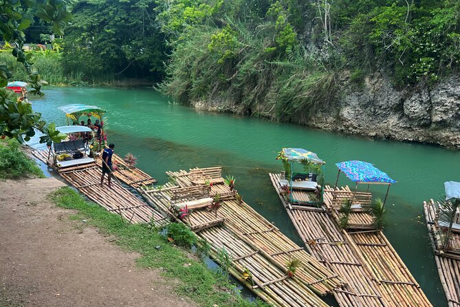 ATV, Bamboo Rafting, Horseback Ride Guided Tour from Montego Bay - ATV riding toward Cascade Mountain