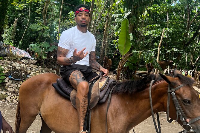ATV , Bamboo Rafting & Horseback Ride Tour From Montego Bay - Horseback riding from St. Ann’s Bay to the sea