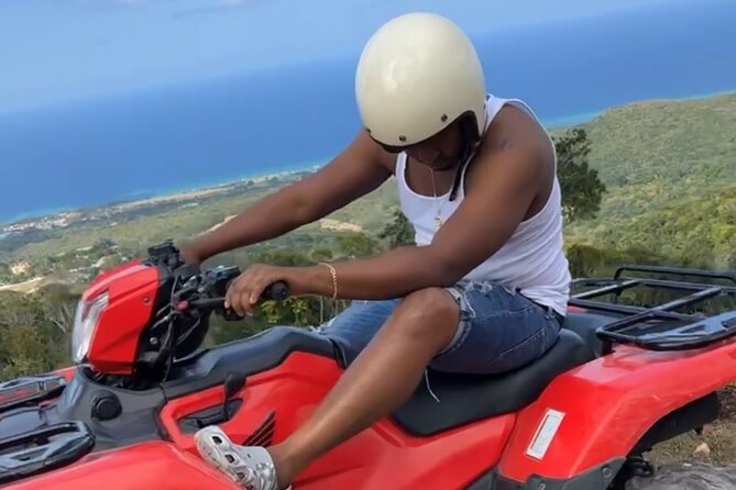 ATV , Bamboo Rafting & Horseback Riding tour from Montego bay - A Jamaican food stop at Scotchies Drax Hall