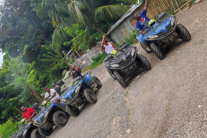 ATV Jungle Ride and Sunset at Rick’s Cafe from Montego Bay - Getting ready for the ATV jungle ride