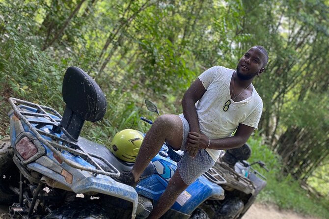 ATV Jungle Ride and Sunset at Rick’s Cafe from Montego Bay - What the trail feels like in practice