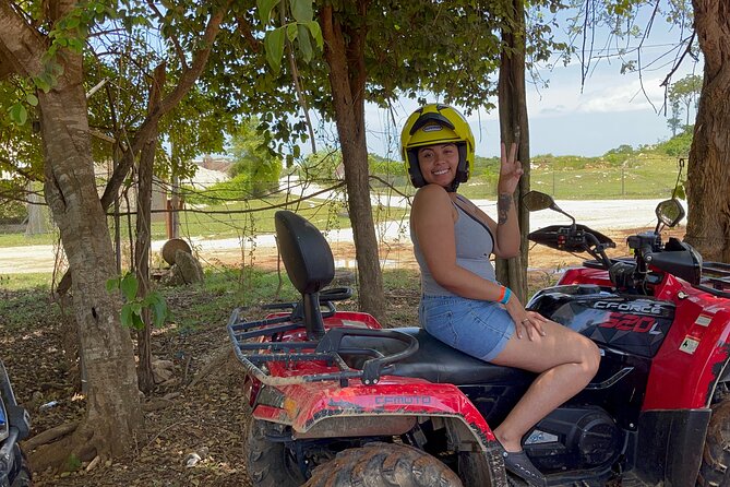 ATV Quad Biking and Bamboo Rafting with limestone foot massage. - Riding the Green Island ATV trails