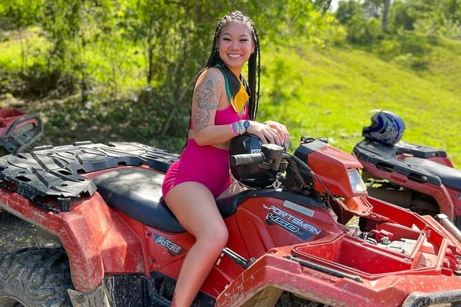 ATV Safari, Horseback Ride and Bamboo Rafting Experience - ATV trails through a colonial-era estate