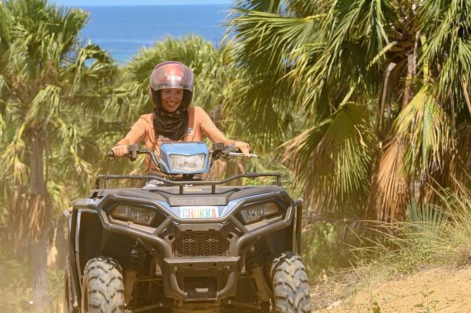 ATV Safari, Horseback Ride and Bamboo Rafting Experience - Riding horseback along Papillion Bay