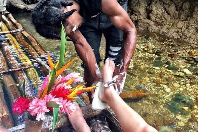 Bamboo Rafting and Limestone Foot Massage on Lethe River Private Tour - The limestone foot massage