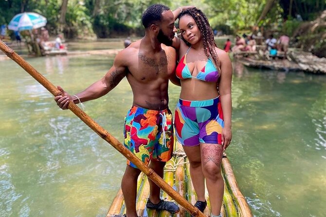 Bamboo Rafting, ATV, Horseback Riding & zipline - Montego Bay - Bamboo rafting on the Great River