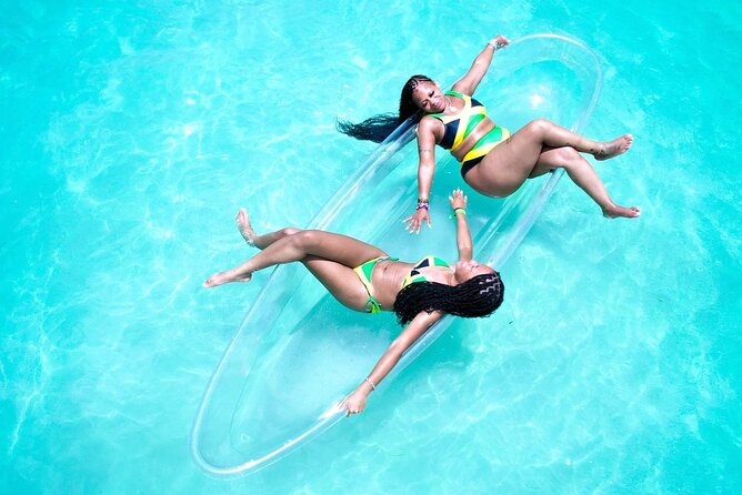 Bamboo Rafting & Clear Kayak Photoshoot Combo in Montego Bay - Key points at a glance