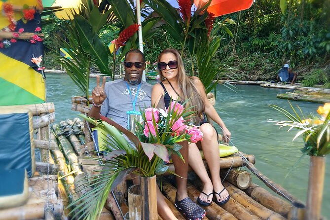 Bamboo Rafting Experience with Limestone Massage - A Gentle Ride on Jamaica’s Great River
