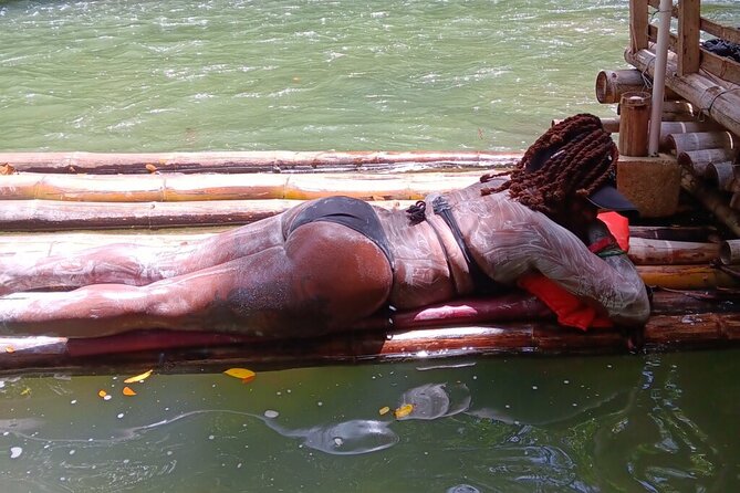 Bamboo Rafting & Limestone Foot Massage on the River - A gentle river ride at Lethe Estate