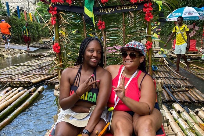 Bamboo Rafting Montego Bay - A river ride that may last only 15 minutes