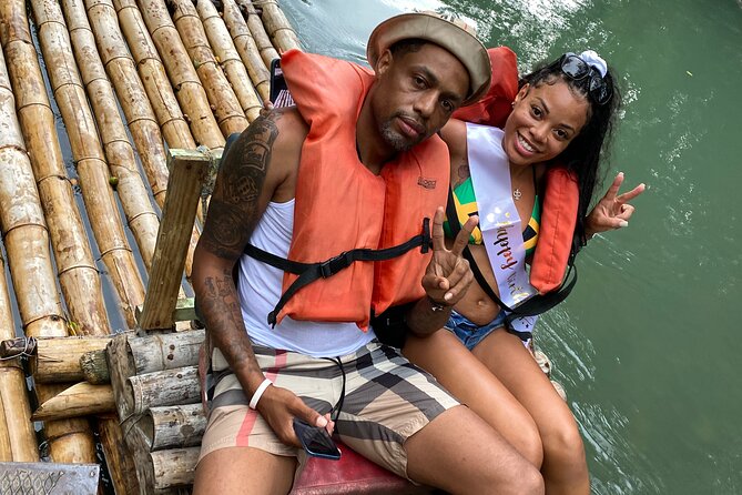 Bamboo Rafting Montego Bay - The guide and driver can shape the day
