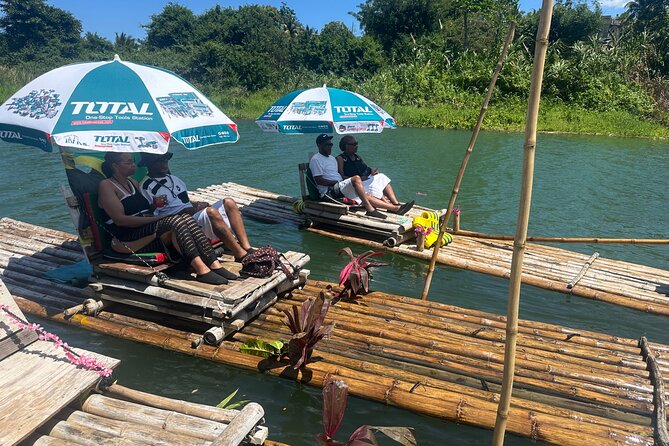 Bamboo rafting on the great river -Transportation only - Timing, comfort, and what the five hours means