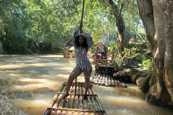 Bamboo rafting with limestone foot massage. - The drive from Montego Bay can be part of the day