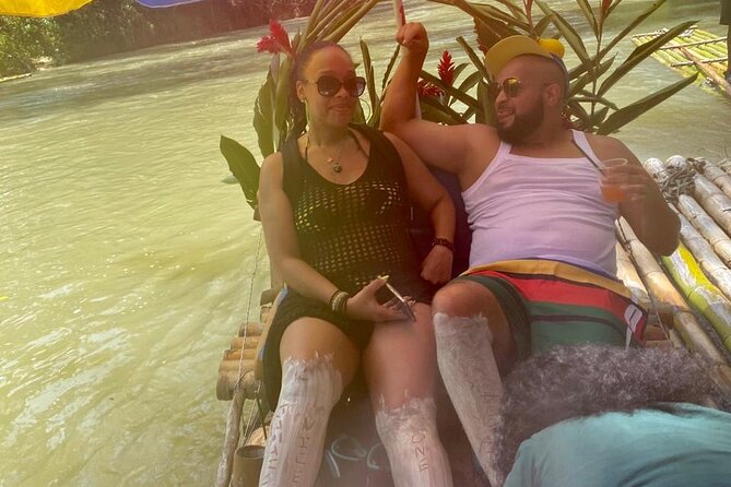 Bamboo River Rafting & horse back riding in Montego Bay - Limestone massage choices at the river