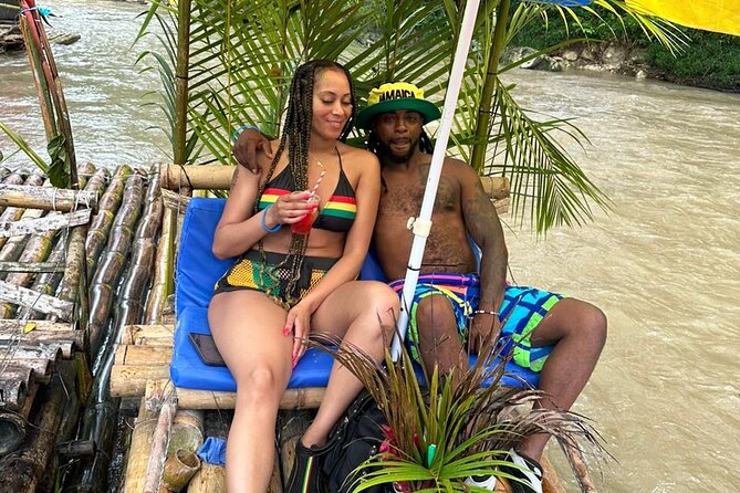 Bamboo River Rafting With Limestone Massage From Negril - A river ride with room for conversation