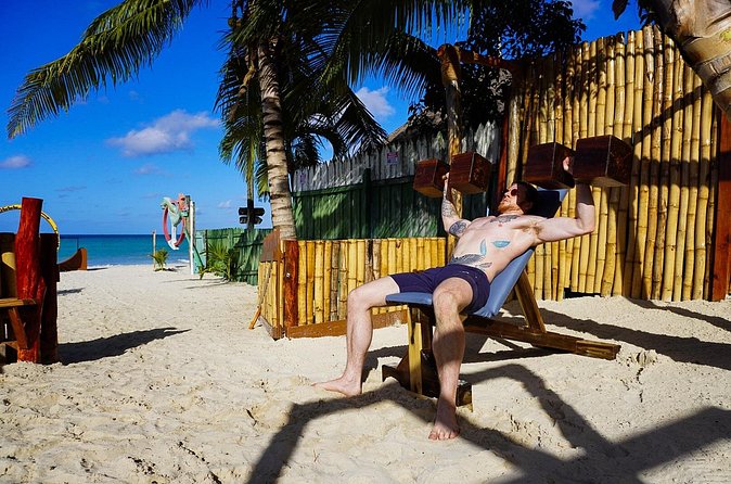 Beach Gym Workout on the World Famous 7 Mile Beach in Negril - Who Will Enjoy This Most