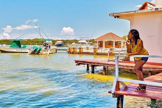 Bioluminescence Lagoon Tour from Montego Bay with Pick Up - Swimming in the glowing water