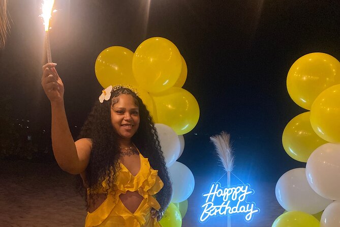 Birthday Dinner On Beach In Montego Bay Jamaica - Décor, music, and the work behind the scene