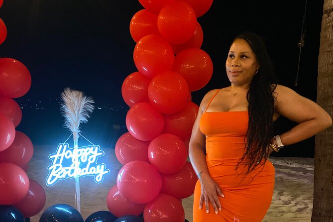 Birthday Dinner On Beach In Montego Bay Jamaica - Who will enjoy this beach dinner most