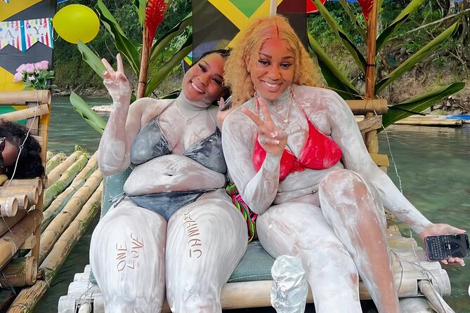 Blue Hole and Bamboo Rafting Ocho Rios - The limestone massage and extra costs