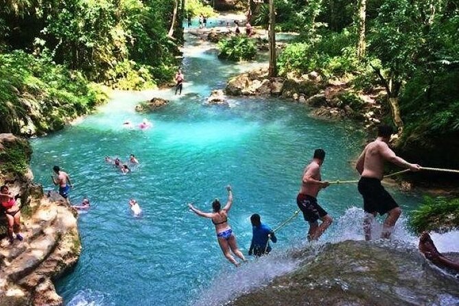 Blue Hole and Dunn’s River Falls Tour with Lunch and Cocktails at Reggae Hill - Three Jamaican water stops in one day