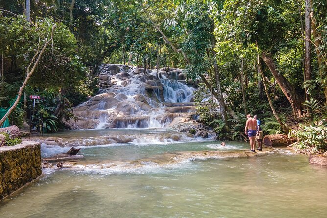 Blue Hole and Dunn's River Tour (Entrance Fees Not Included) - Dunn’s River Falls: the famous climb from beach to summit