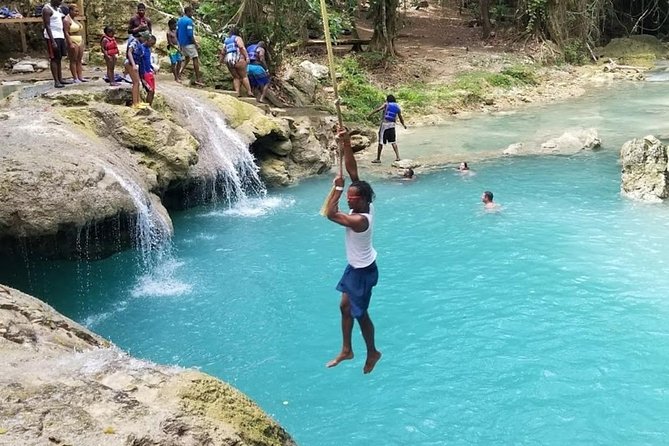Blue Hole and River Tubing Combo from Ocho Rios - How difficult is the Blue Hole?