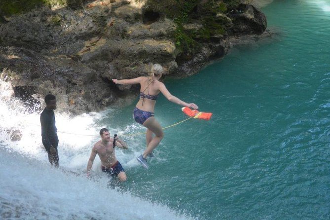 Blue Hole and Secret Falls plus Dunn's River Falls Combo Tour - Blue Hole and Secret Falls for swimming and jumps