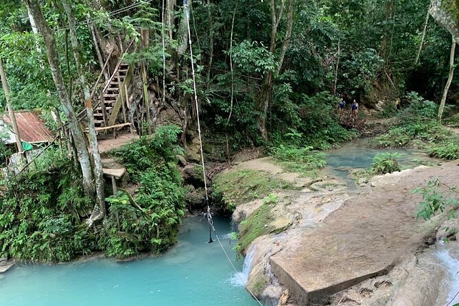 Blue Hole & Dunn's River Falls with Lunch from Negril - Who will enjoy this most?