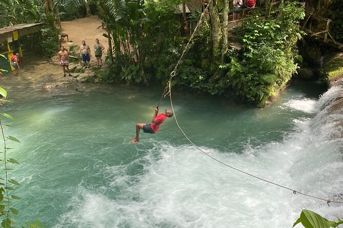 Blue Hole Falls & Ocho Rios from Montego Bay & Falmouth Jamaica - Blue Hole gives the tour its reason for going