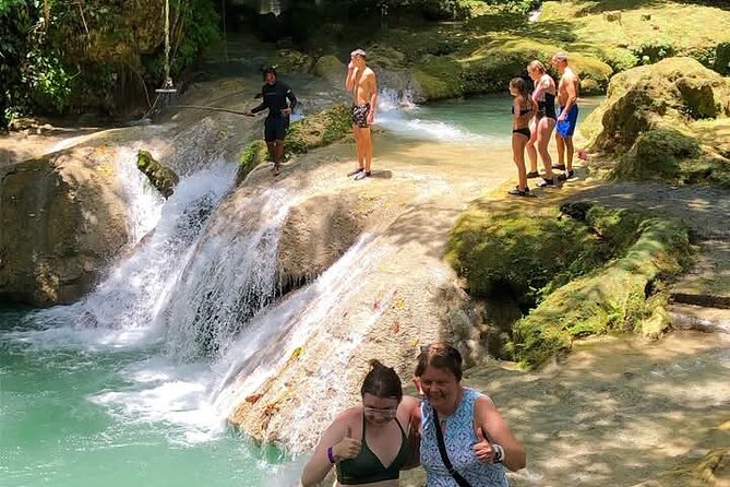 Blue Hole Falls & Ocho Rios from Montego Bay & Falmouth Jamaica - Scotchies provides a practical Jamaican lunch