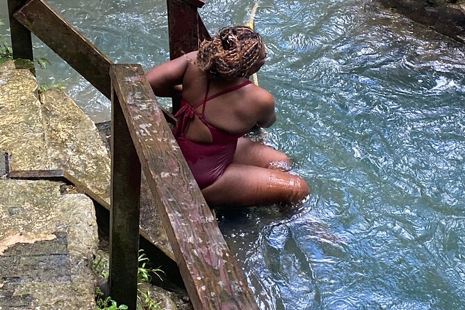 Blue Hole Falls & Ocho Rios from Montego Bay & Falmouth Jamaica - Fern Gully turns the drive into part of the day