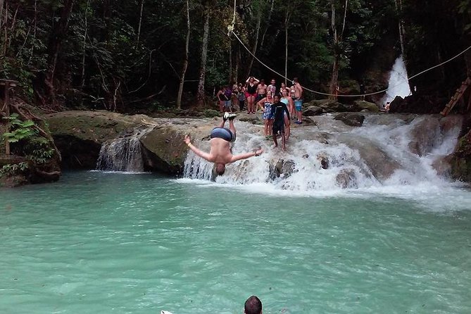 Blue Hole & Jamaica Sightseen Tour Included Transportation - Falmouth, St. Ann, and Columbus Park add flexibility