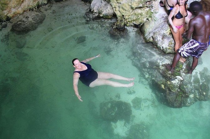Blue Hole Mineral Spring plus Weed Farm Combo Tour with Transportation - Swimming, food, and time around the spring