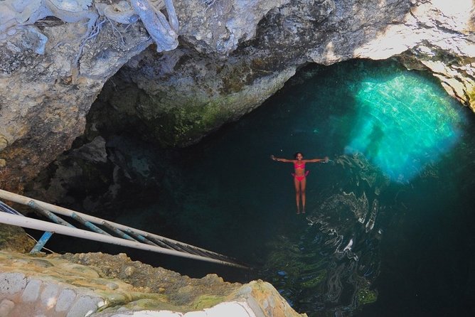 Blue Hole Mineral Spring plus Weed Farm Combo Tour with Transportation - Weather, cancellation, and practical limits