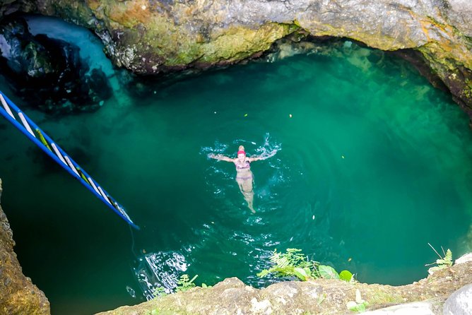 Blue Hole Mineral Spring plus Weed Farm Combo Tour with Transportation - Blue Hole Mineral Spring: the main event