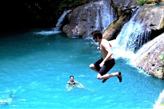 Blue Hole plus Secret Falls and Dunns River Falls Combo from Runaway Bay Hotels - Guides, drivers, and the human side of the trip