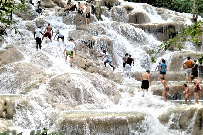 Blue Hole plus Secret Falls & Dunn's River Falls from Grand Palladium - Key points at a glance