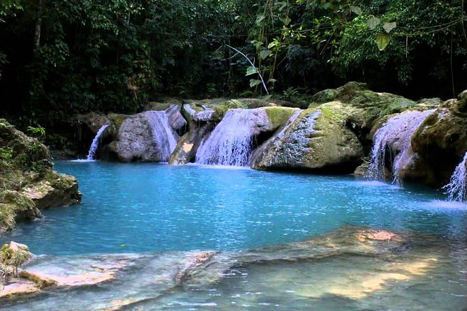 Blue Hole Secret Falls and River Tubing Private Tour - Secret Falls adds a quieter side to the first stop