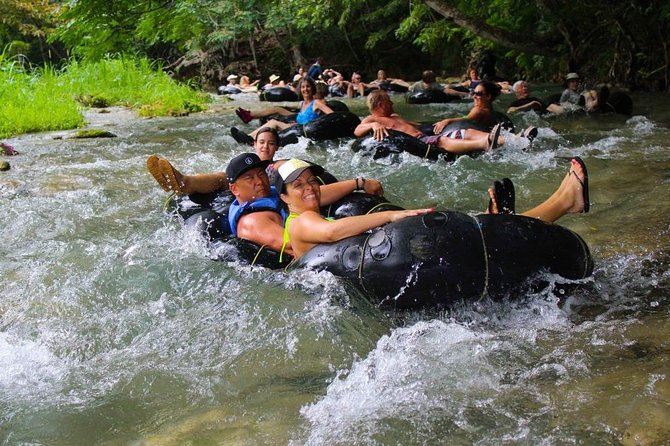 Blue Hole Secret Falls and River Tubing Tour - A gentler finish on the White River