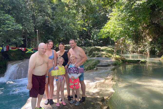 Blue Hole Secret Falls from Falmouth - A private tour led by Ann’s A1 Tours & Transfers