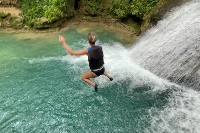 Blue Hole Secret Falls from Falmouth - What the $150 price really covers