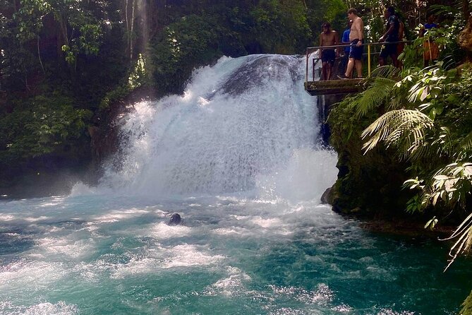 Blue Hole, Secret Falls & River Rapids Tubing from Montego Bay - From Montego Bay to Ocho Rios by road
