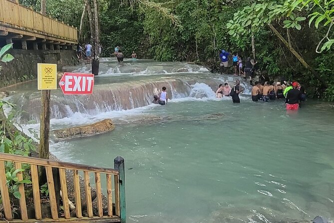 Blue Hole, Secret Falls & River Rapids Tubing from Montego Bay - Blue Hole swimming and rope swings